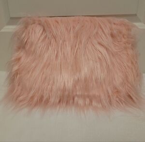 Delia's By Dolls Kill Pink Furry Clutch Bag